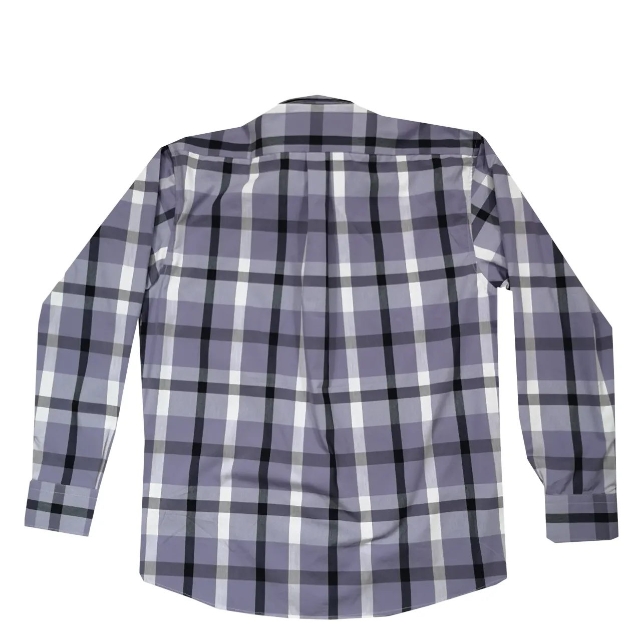 Aero Cable LS Purple Check Shirt