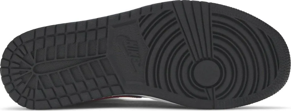 Air Jordan 1 Mid 'Black Siren Red' (GS)