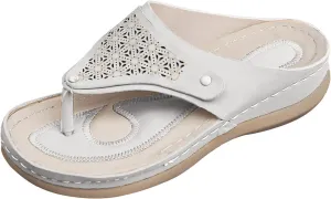 Avylays Orthopedic Sandals for Women, Women Summer Sandals with Arch Support Cushion Flip Flops Comfortable Sandals