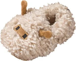 Baby Warm Winter Slippers Toddler Non Slip House Slippers Boys and Girls Slippers Flat Soft Slip On Slipper