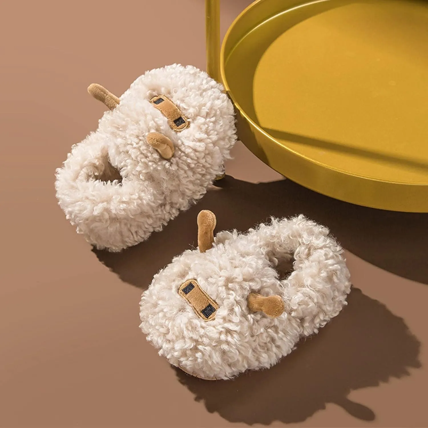Baby Warm Winter Slippers Toddler Non Slip House Slippers Boys and Girls Slippers Flat Soft Slip On Slipper