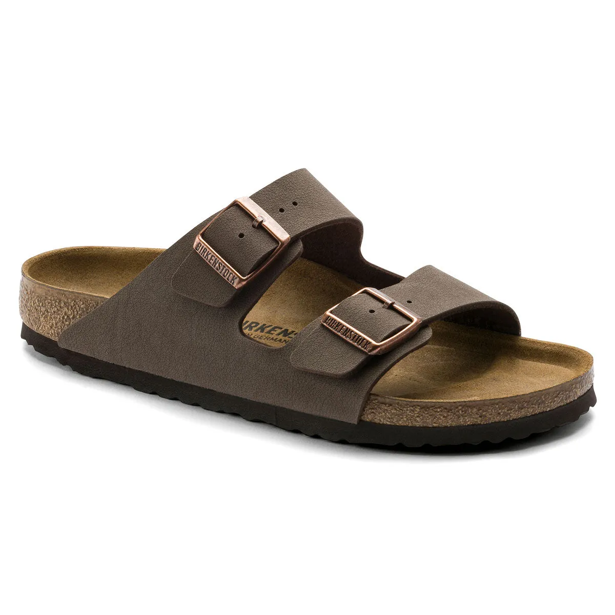 Birkenstock: Arizona Birkibuc Slide Regular