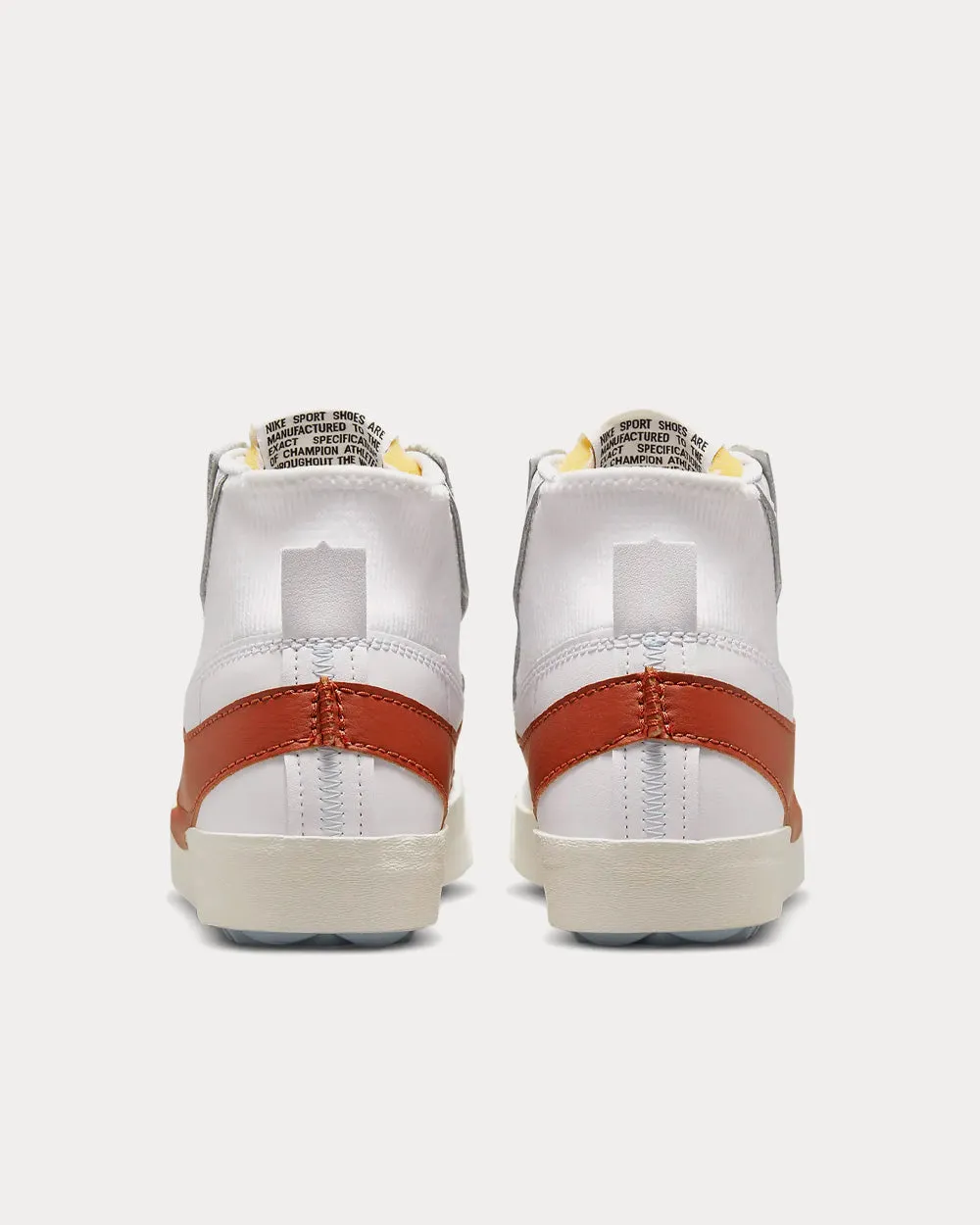Blazer Mid '77 Jumbo White / White / Sail / Dark Russet High Top Sneakers