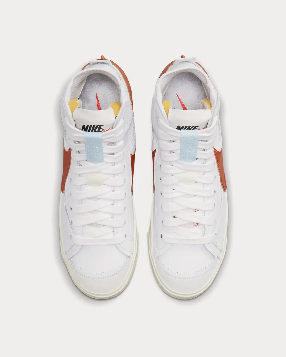 Blazer Mid '77 Jumbo White / White / Sail / Dark Russet High Top Sneakers
