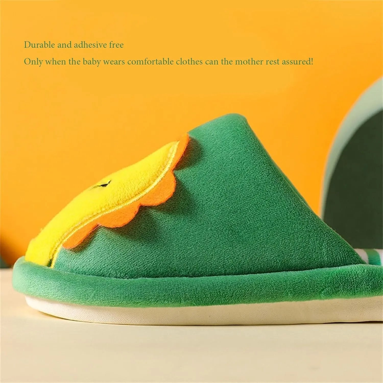 Cartoon Slippers for Girls Boys Cute Soft Plush Anti-Slip House Shoes Kids Slippers with Memory Foam Warm Indoor