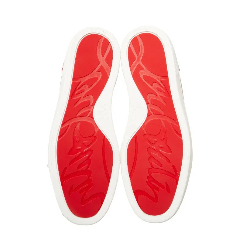Christian Louboutin Spikes Leather Trainers