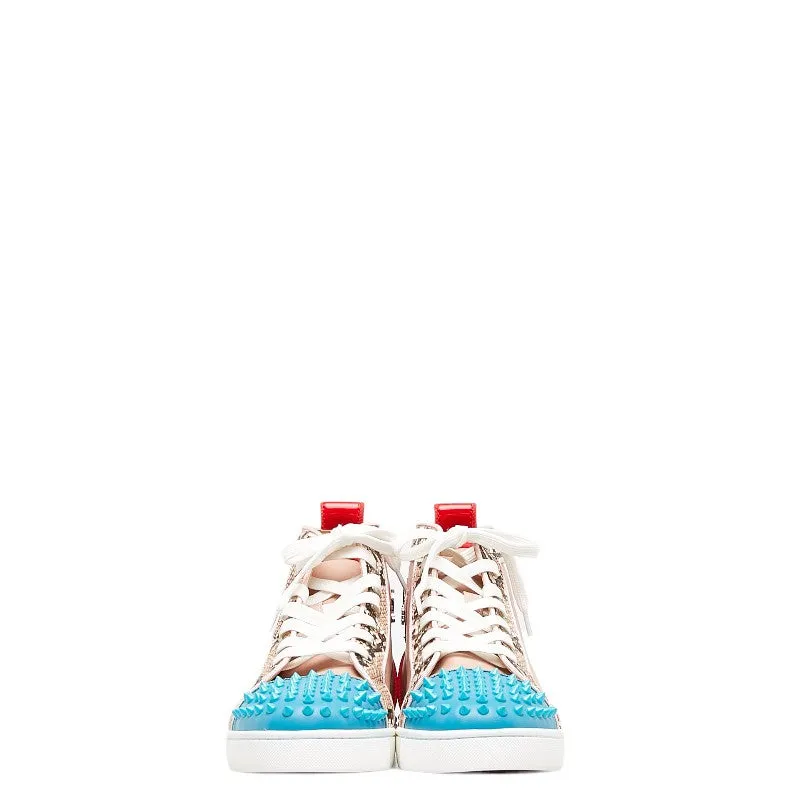 Christian Louboutin Spikes Leather Trainers