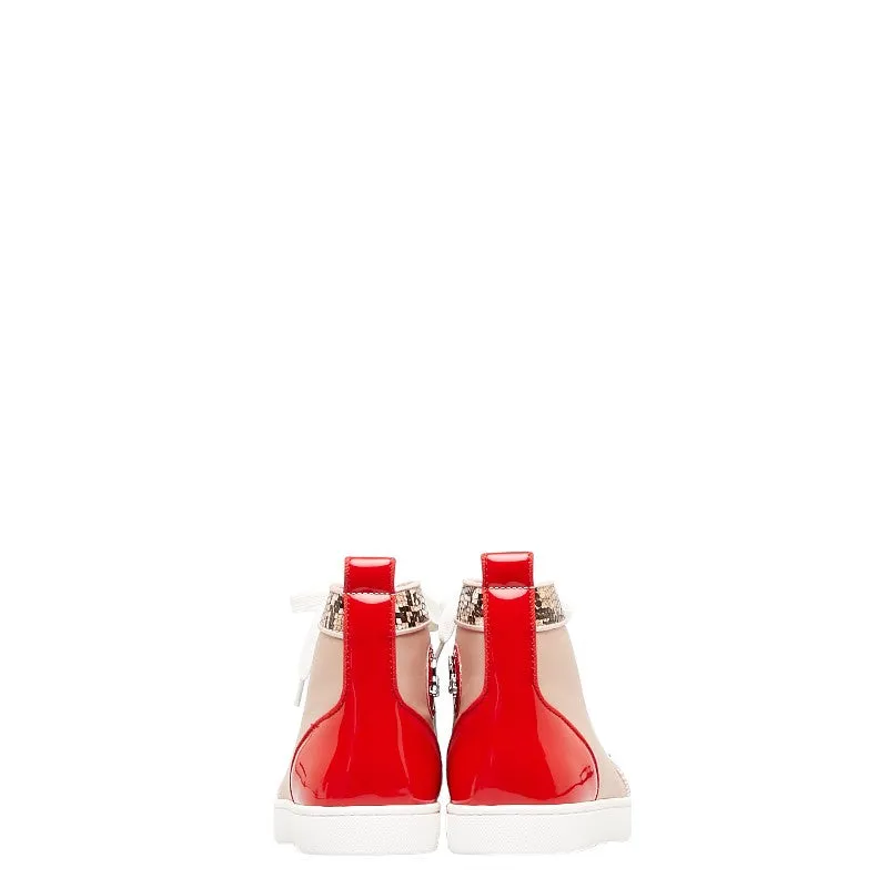Christian Louboutin Spikes Leather Trainers