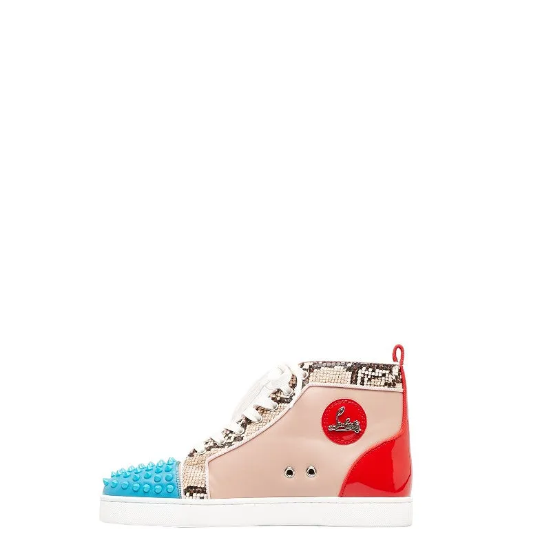 Christian Louboutin Spikes Leather Trainers