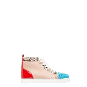 Christian Louboutin Spikes Leather Trainers