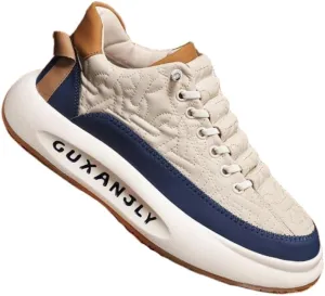 Comfy Skate Sneakers Trendy Comfy Men's Casual Sneakers - Spring and Summer Walking Skate Shoes