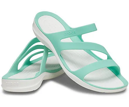 Crocs Womens Swiftwarer Sandal - Pistachio