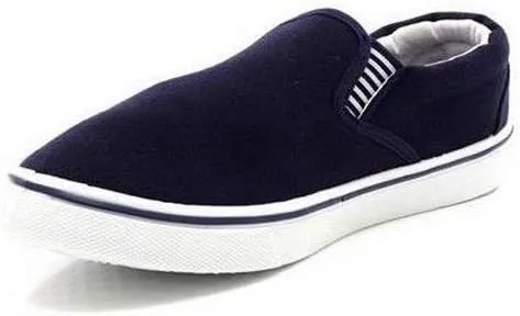 Dek Mens Gusset Casual Canvas Yachting Shoes