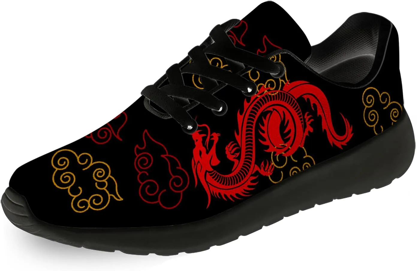 Dragon Running Shoes for Women Men Tennis Walking Lightweight Sneaker Birthday Gifts for Mom Dad