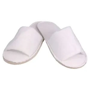 Duncan Stewart Disposable Slippers With Rubber Sole Open Toe - Bundle Options of 10, 15 & 20