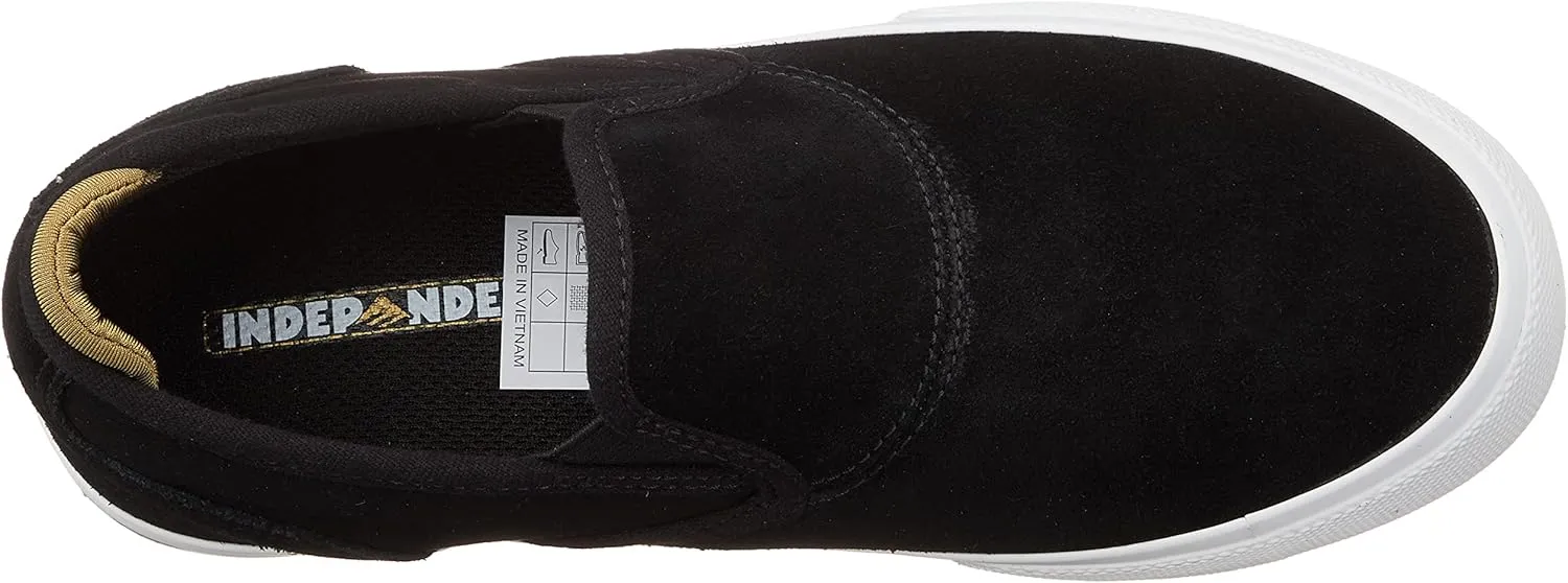 Emerica Boy's Wino G6 Slip-on Youth X Independent Skate Shoe