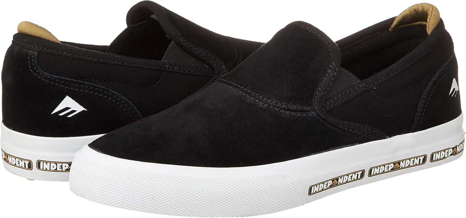 Emerica Boy's Wino G6 Slip-on Youth X Independent Skate Shoe