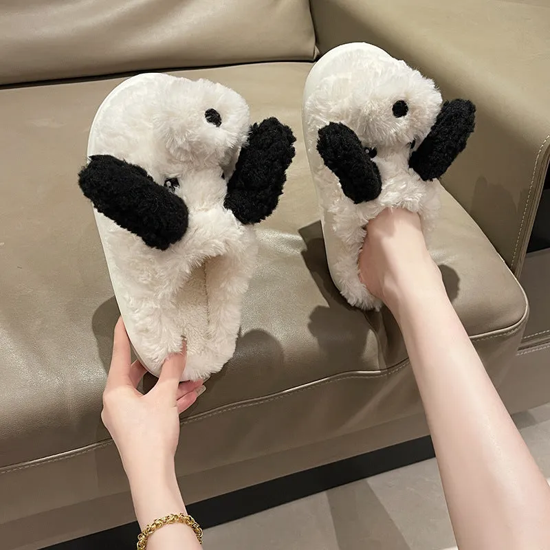Fashionable Home Puppy Cotton Slippers – Cozy Stylish, and Comfortable