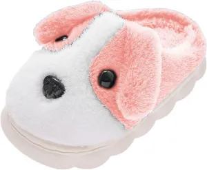 Girls Foam Soft Sole House Slippers Kids Plush House Shoes Boys Warm ??artoon Slippers Cute Animal Winter Indoor Slipper