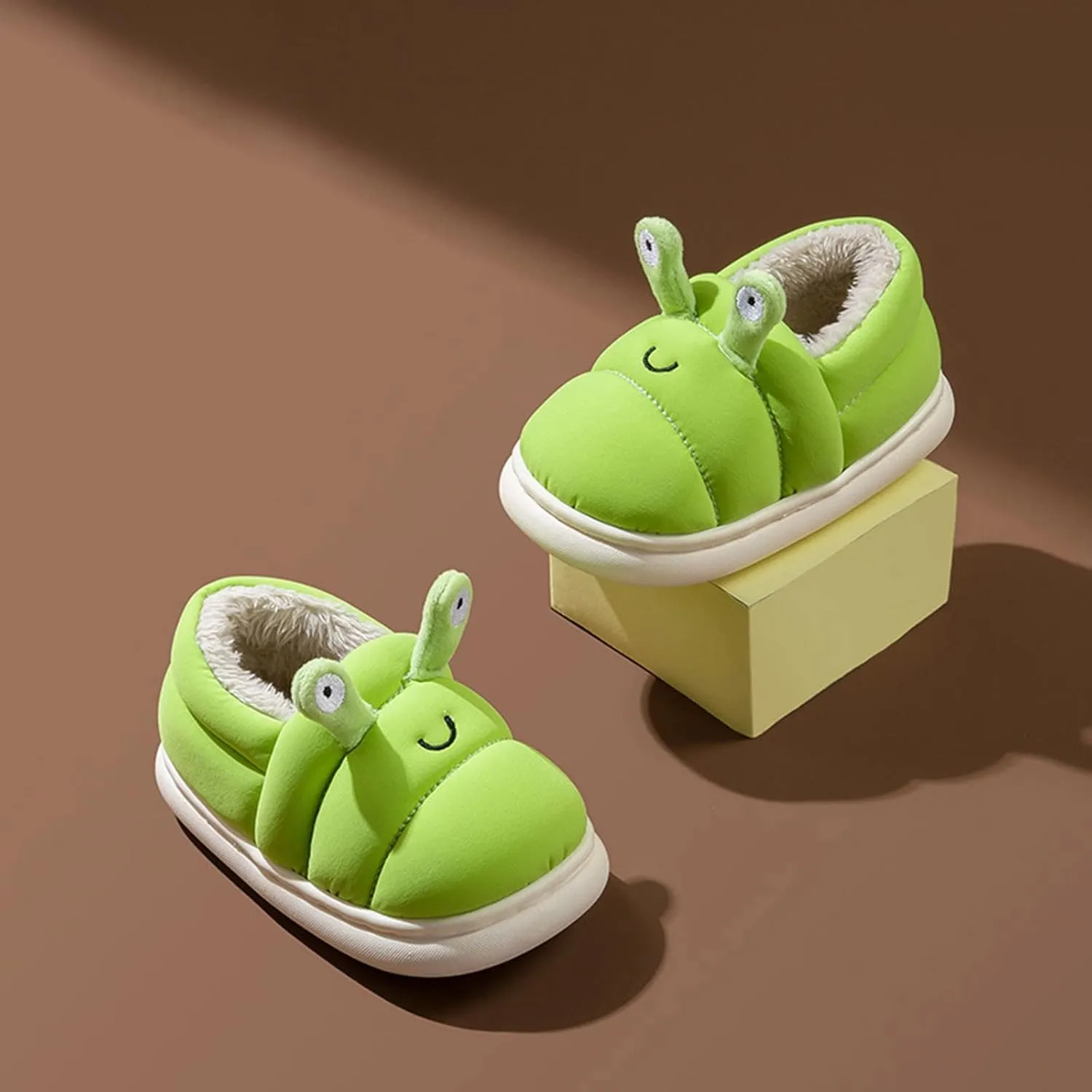 Girls Size 4 House Slippers Fashion Autumn And Winter Boys And Girls Slippers Flat Bottom Girls Bathrobe Slippers Size 6
