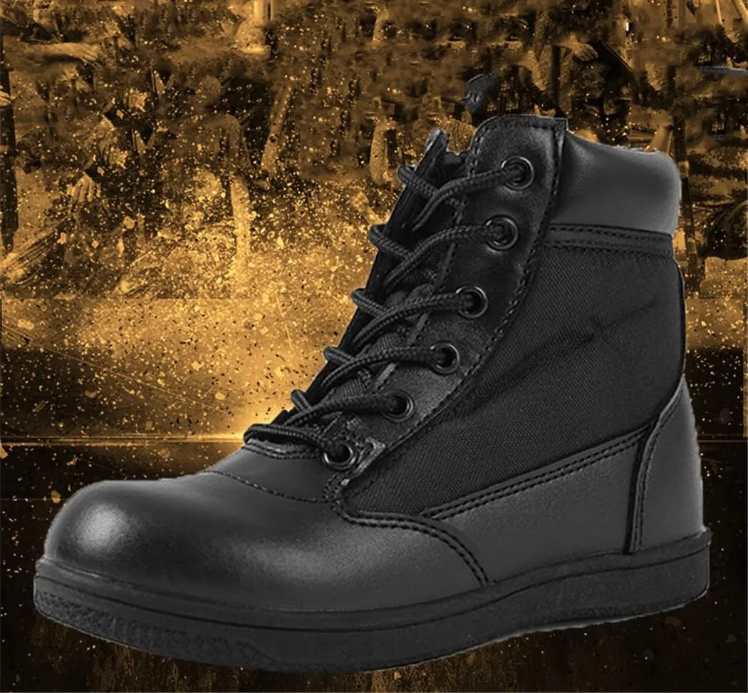 Haitpant Kids Military Tactical Boot Children Camping Travel Hiking Sports Shoes Breathable Outdoor Non-Slip Sneakers