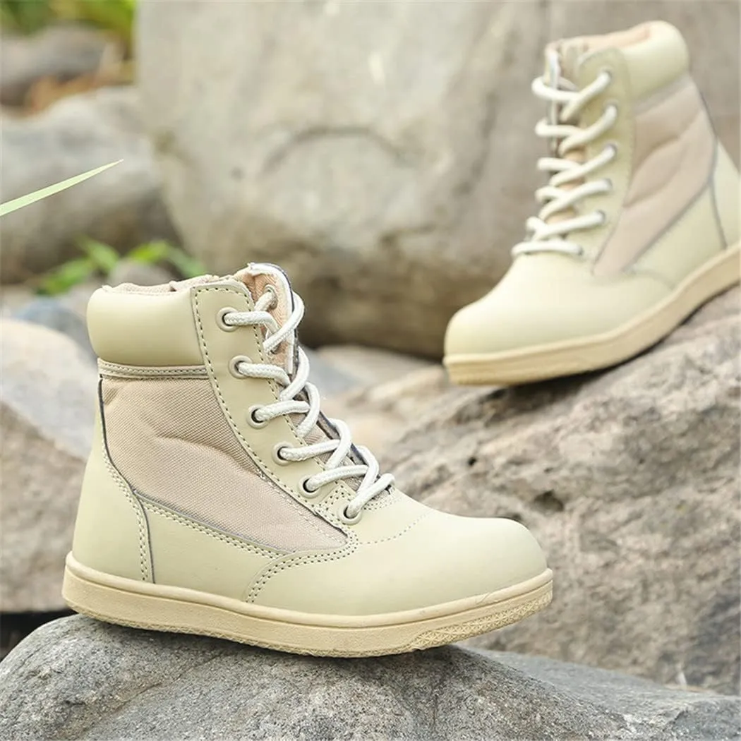Haitpant Kids Military Tactical Boot Children Camping Travel Hiking Sports Shoes Breathable Outdoor Non-Slip Sneakers