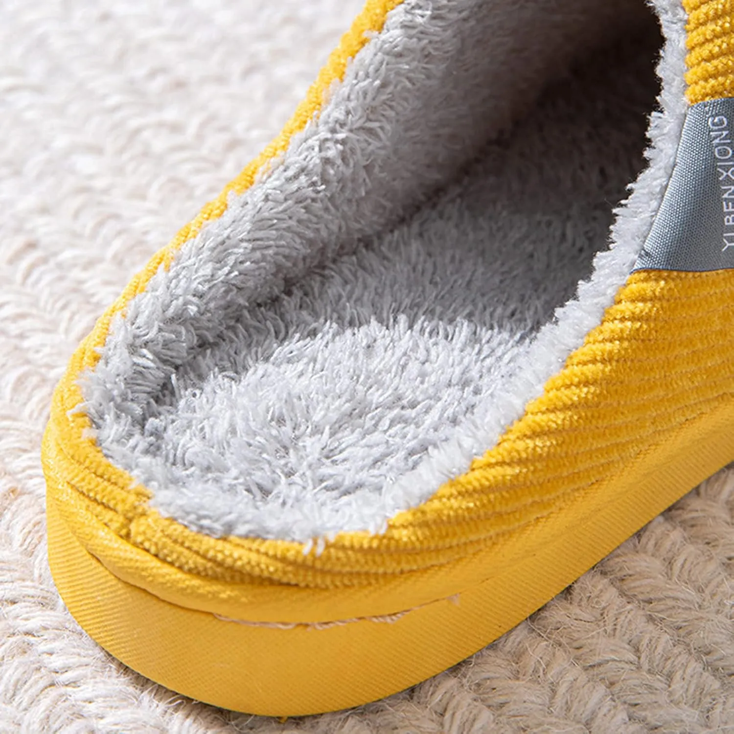 House Shoes for Women Slippers Non Slip Mens Winter House Shoes Non Slip Slippers Womens Black Fluffy Slippers Closed Reindeer Christmas Decoration Gifts for Him 2023
