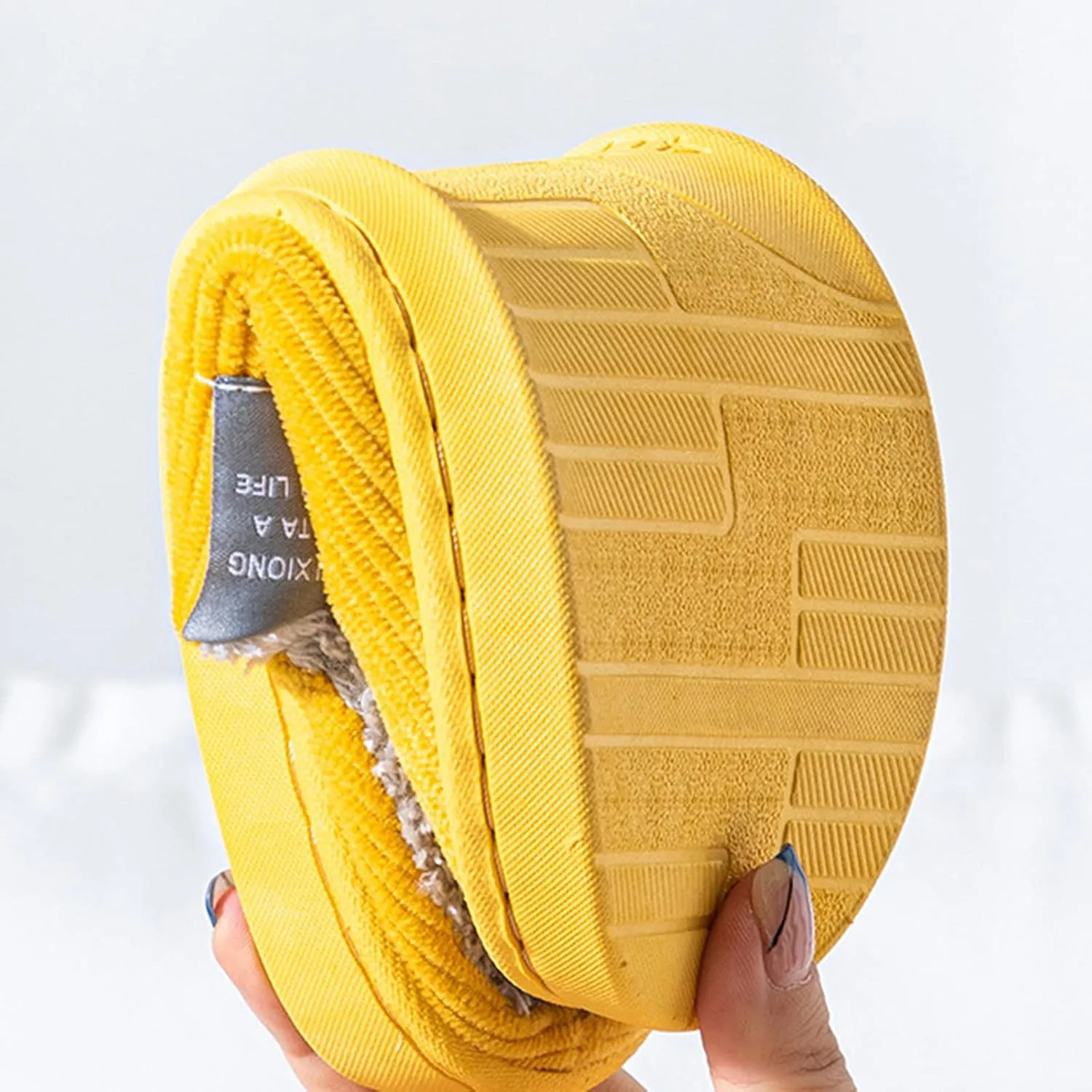 House Shoes for Women Slippers Non Slip Mens Winter House Shoes Non Slip Slippers Womens Black Fluffy Slippers Closed Reindeer Christmas Decoration Gifts for Him 2023