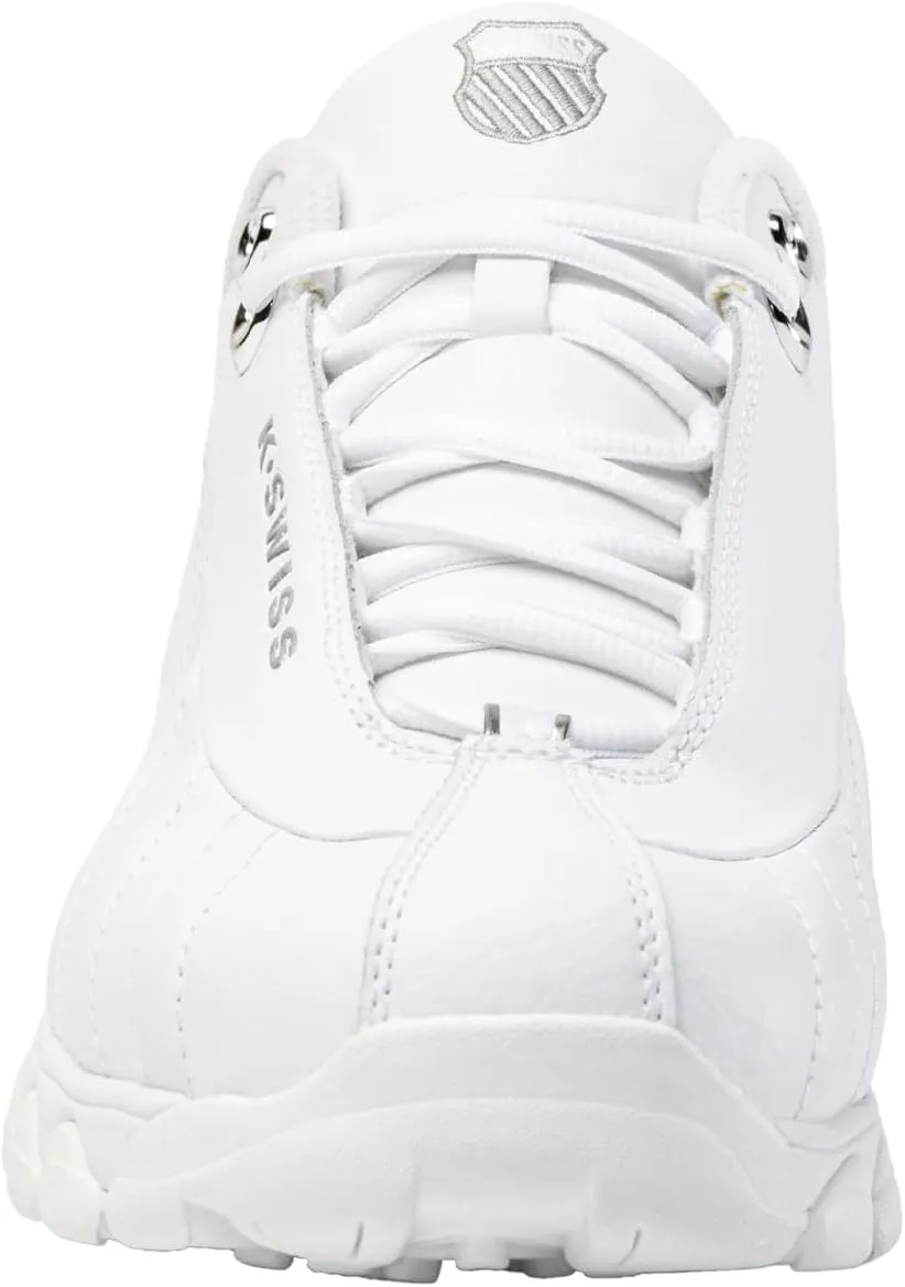 K-Swiss Men's ST329 CMF Sneaker, Wide Tennis Dad Walking Shoes Leather Upper