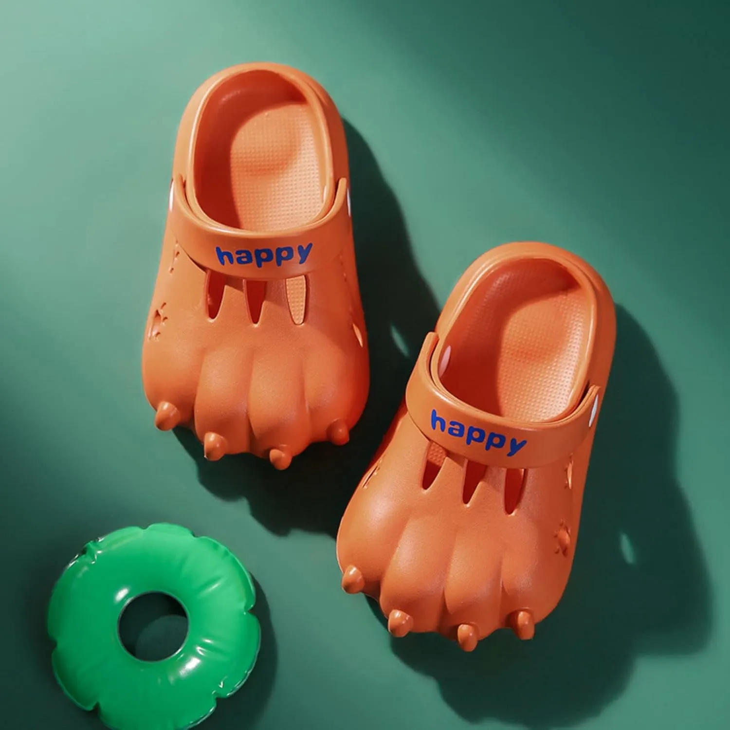 Kids Cartoon Garden Clogs Boys Girls Summer Cute Water Shoes Non-Slip Lightweight Soft Children Shower Sandals