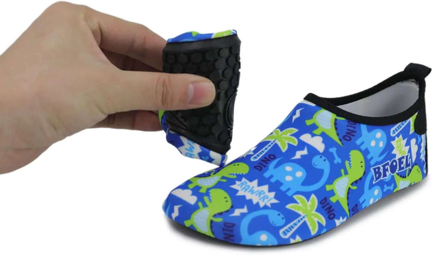Kids Water Shoes for Toddler Boys Girls Big Kids Water Shoes Swim Socks Quick Dry Non-Slip Water Beach Aqua Sports Shoes