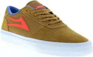 Lakai Manchester Men's Skateboarding Shoes, Walnut Suede, 8