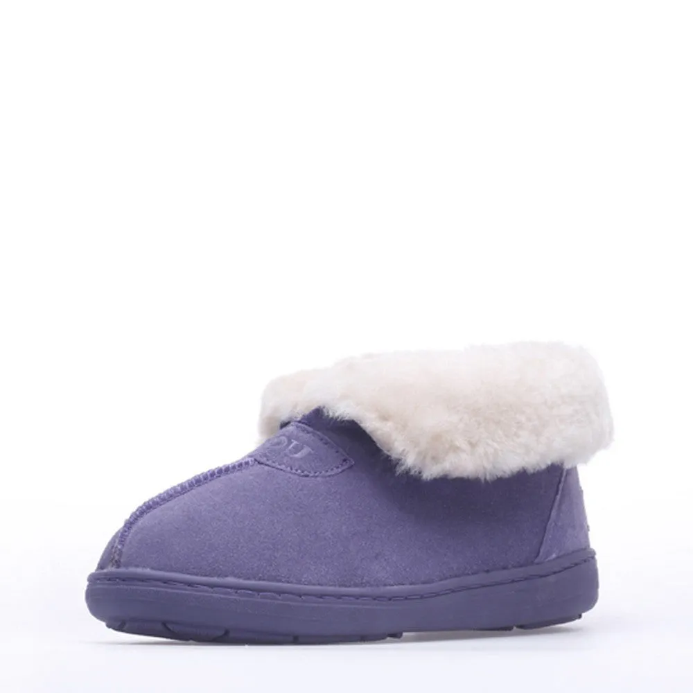 Luxy Ugg Slippers - Purple