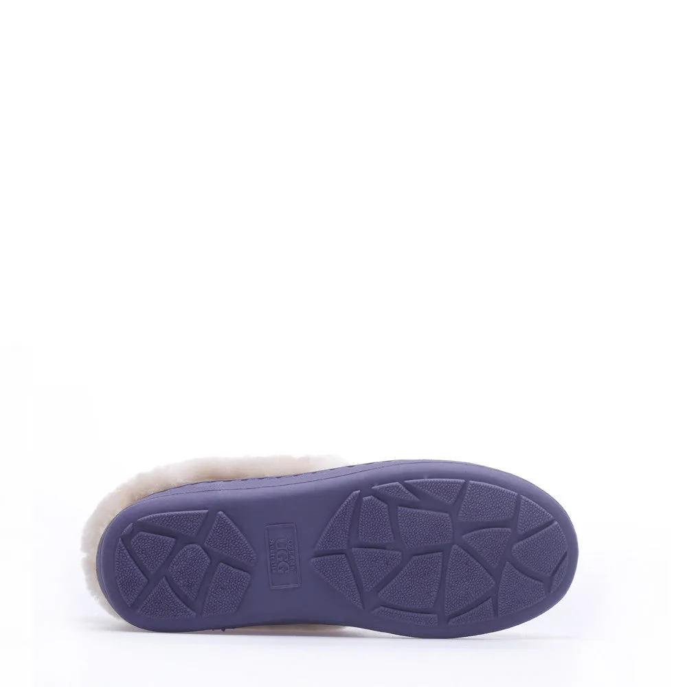 Luxy Ugg Slippers - Purple