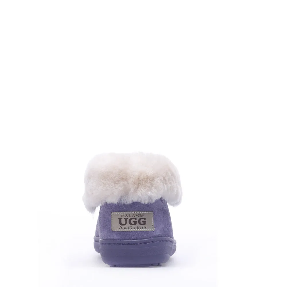 Luxy Ugg Slippers - Purple