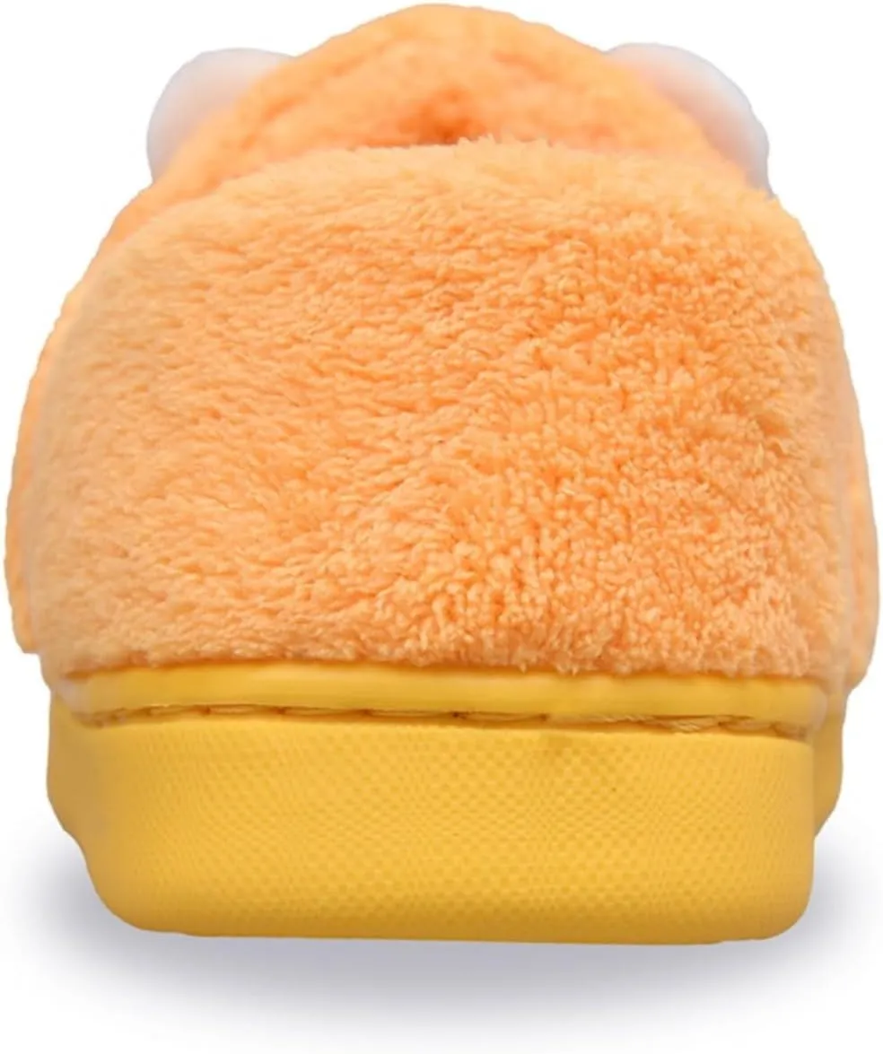 Memory Foam Fuzzy Ankle Slippers for Toddler Baby Boys Girls Dinosaur Cotton Soft House Shoes Indoor Warm Flat Slipper