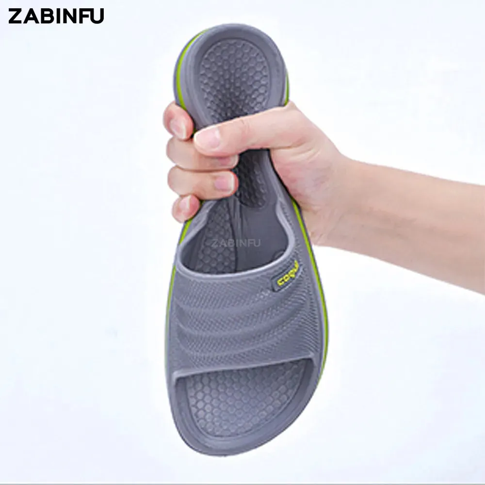 Men Summer Comfortable Non-slip Platform EVA Slippers Lightweight Shoes