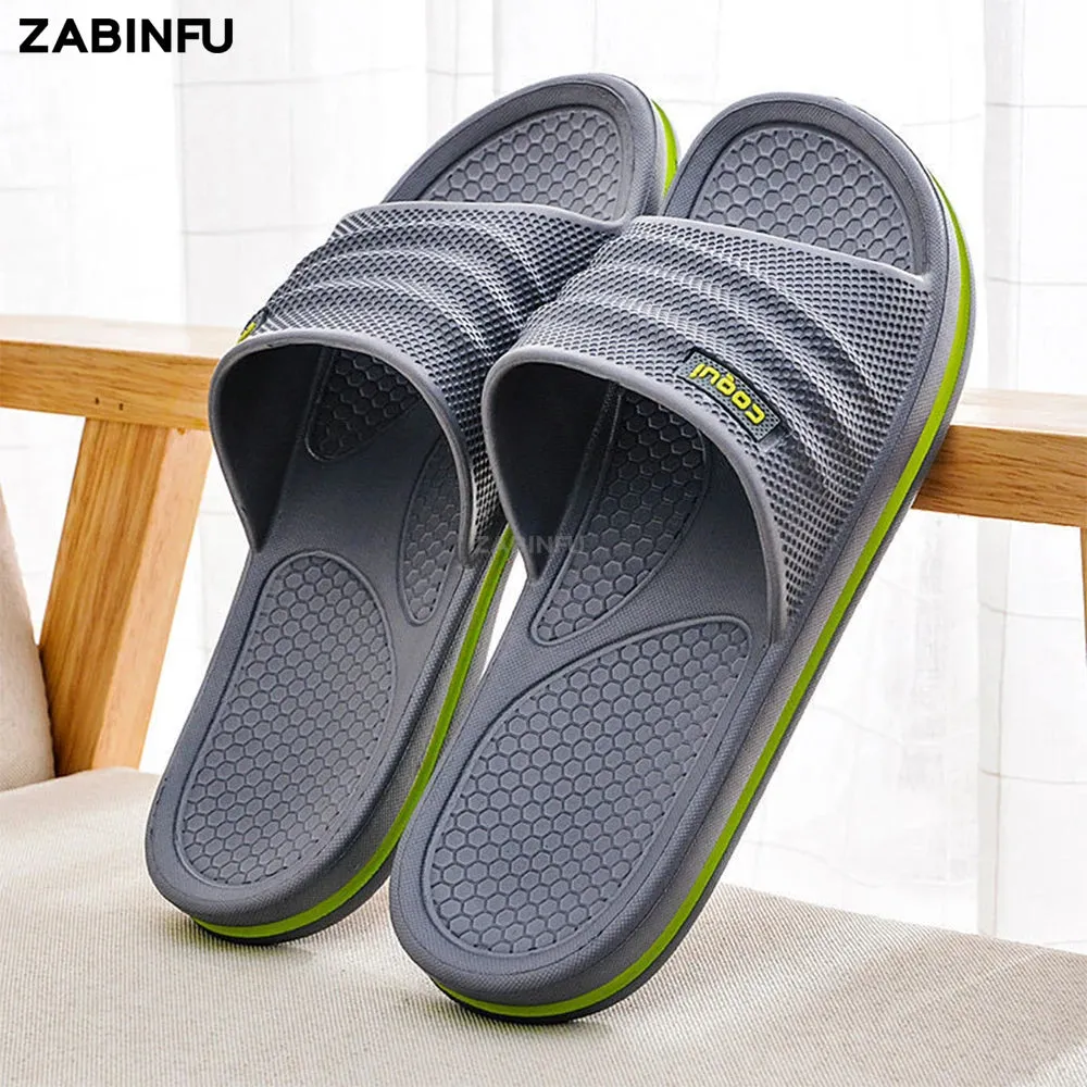 Men Summer Comfortable Non-slip Platform EVA Slippers Lightweight Shoes