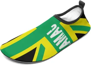 Men Women Adult Water Shoes Water Sock Slip-On Barefoot Athletic Aqua Shoes