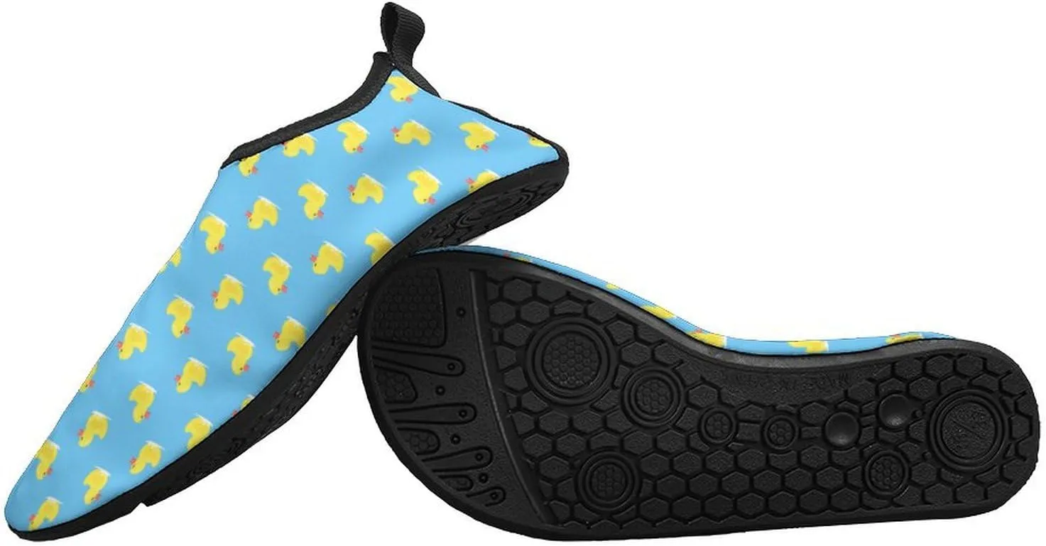 Men Women Adult Water Shoes Water Sock Slip-On Barefoot Athletic Aqua Shoes