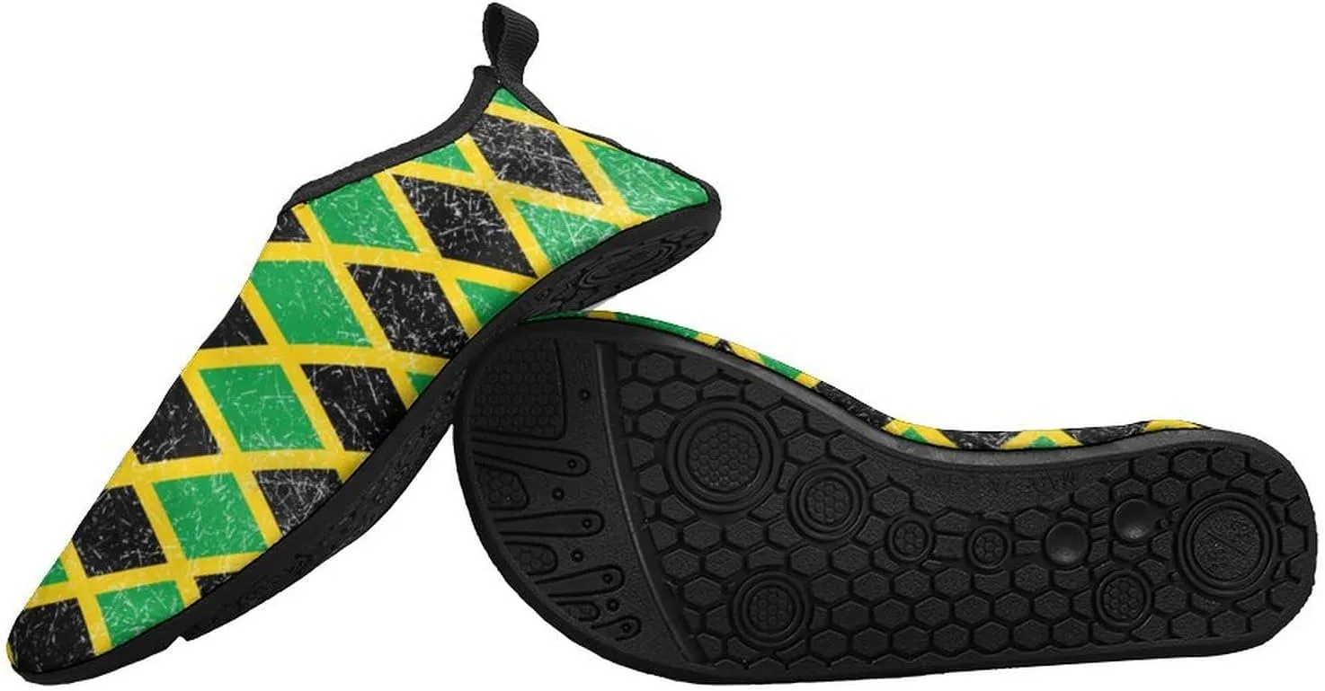 Men Women Adult Water Shoes Water Sock Slip-On Barefoot Athletic Aqua Shoes
