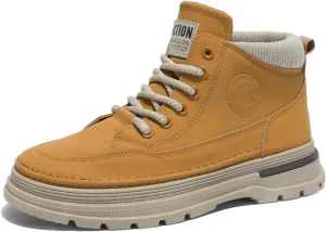 Men's Boots Hiking Boots for Men Casual Boots Mens Water-Resistant Chukka Boots