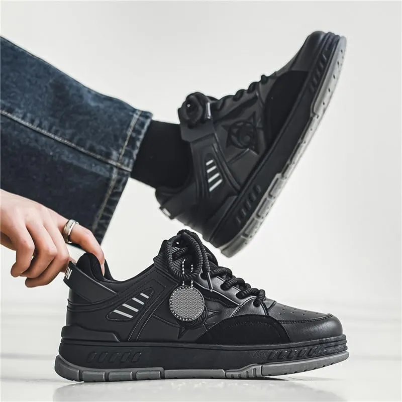 Men's Casual Shoe Classic Lace-Up Low Top Non Slip Fashion Comfortable Breathable Sneaker Men's Fashion Sneakers