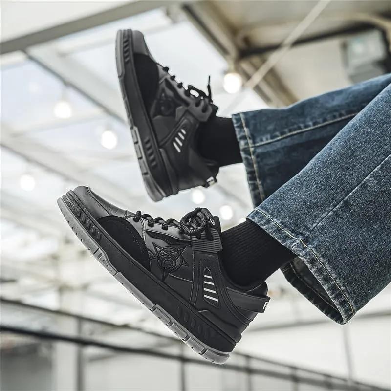 Men's Casual Shoe Classic Lace-Up Low Top Non Slip Fashion Comfortable Breathable Sneaker Men's Fashion Sneakers