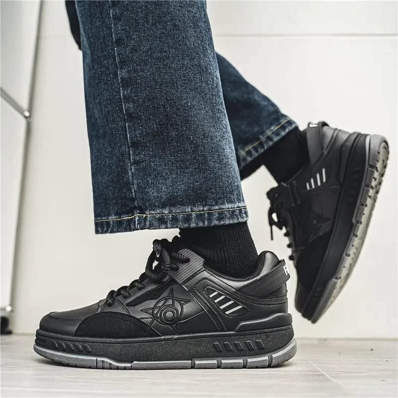 Men's Casual Shoe Classic Lace-Up Low Top Non Slip Fashion Comfortable Breathable Sneaker Men's Fashion Sneakers