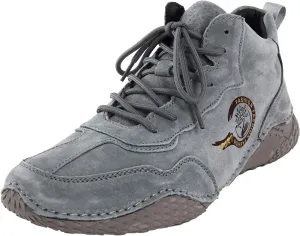 Men's Casual Shoes Flat Non Slip Outdoor Shoe Fashionable High-Top Boots For Men Winter Spring Walking Standing Hiking Running Leather Boot