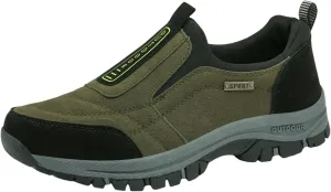 Mens Hiking Shoes Breathable Lightweight Walking Shoes Slip on Workout Shoes for Trekking Camping Walking Fishing