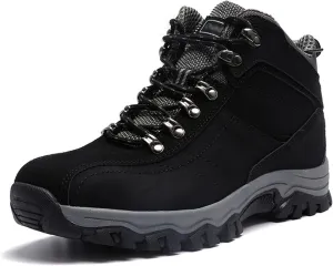 Men's Hiking Shoes, Hiking, Wilderness, Cycling, Sports, Four Seasons, Shock Absorption, Collision Avoidance (Color : Black, Size : 9)