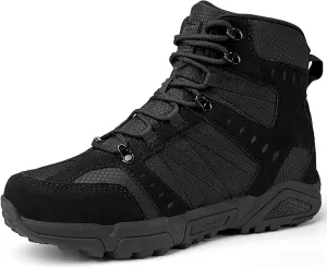 Mens Military Tactical Boots Combat Boots Breathable Police Patrol Boots Army Boots Waterproof Hiking Boots