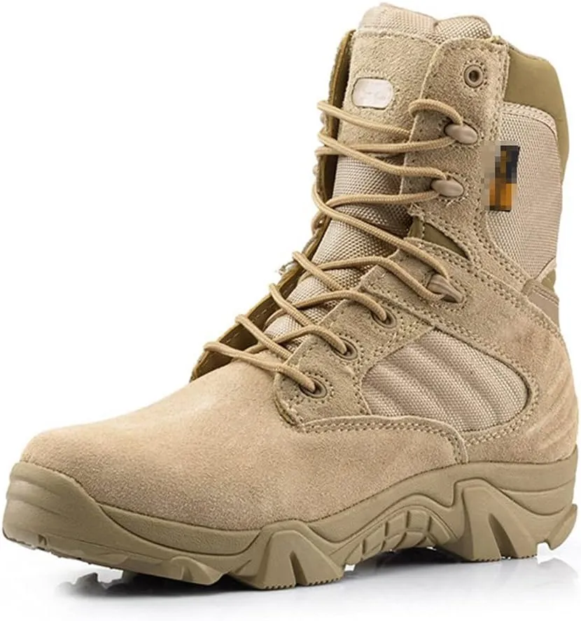 Mens Outdoor Hiking Shoes, Professional Climbing Camping Hunting Shoe, Waterproof Military Tactical Boots